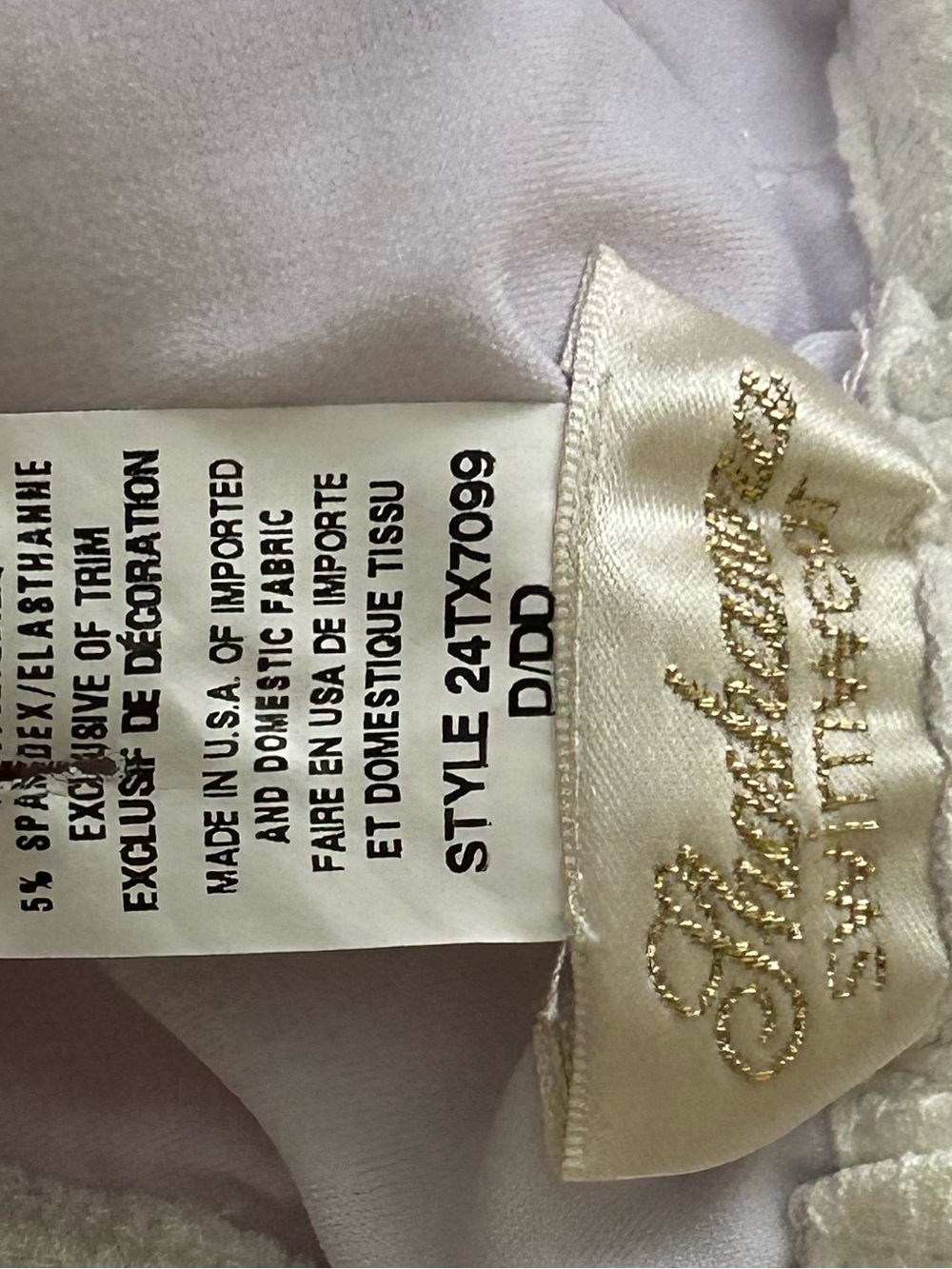 NWT Shoshanna beaded Bikini Top & bottom set white sz xl /Dd 2pc swimwear - Picture 12 of 13